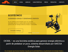 Tablet Screenshot of cicsol.com